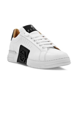 White Hexagon low-top sneakers PHILIPP PLEIN | FADSUSC0565PLE025N01